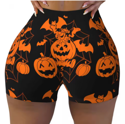 Winnie the Pooh Themed Yoga Shorts