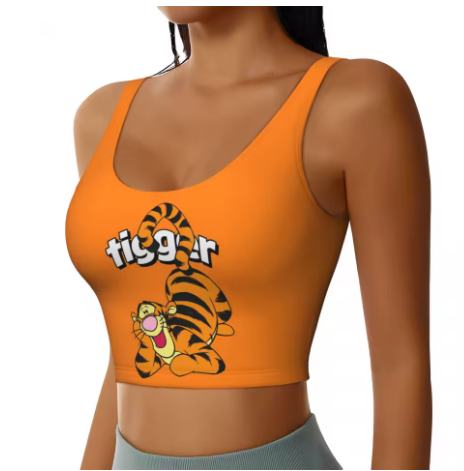 Winnie the Pooh Themed Yoga Tops
